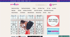 Desktop Screenshot of gear4baby.com.au